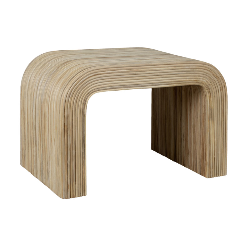 Banc en osier Bahia, H 19 po x l 28 po x P 18 po, Naturel