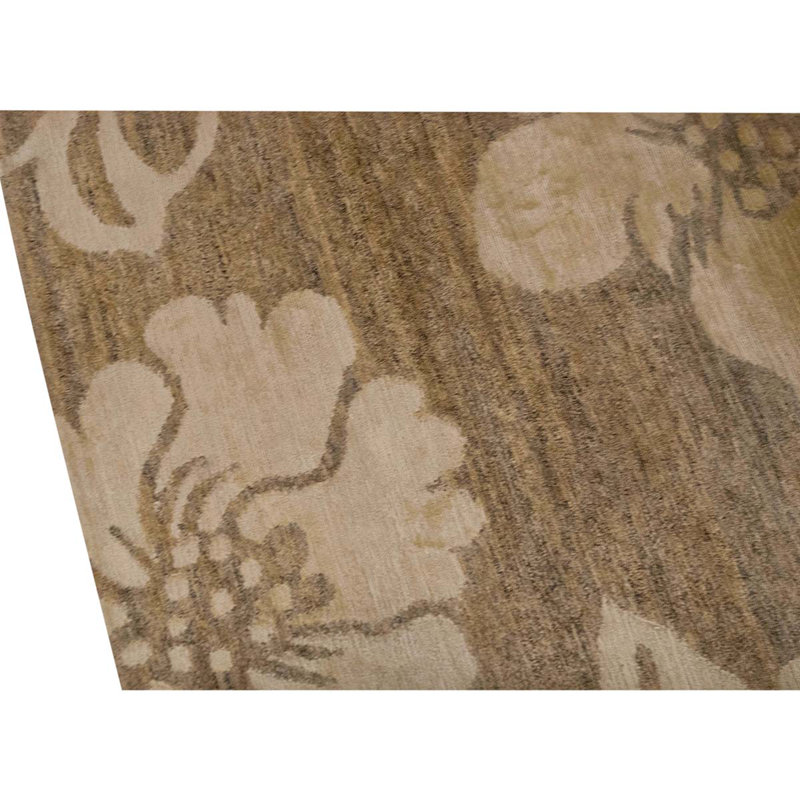 Wool Floral Area Rug