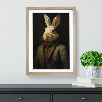 Rabbit Renaissance - Framed Print