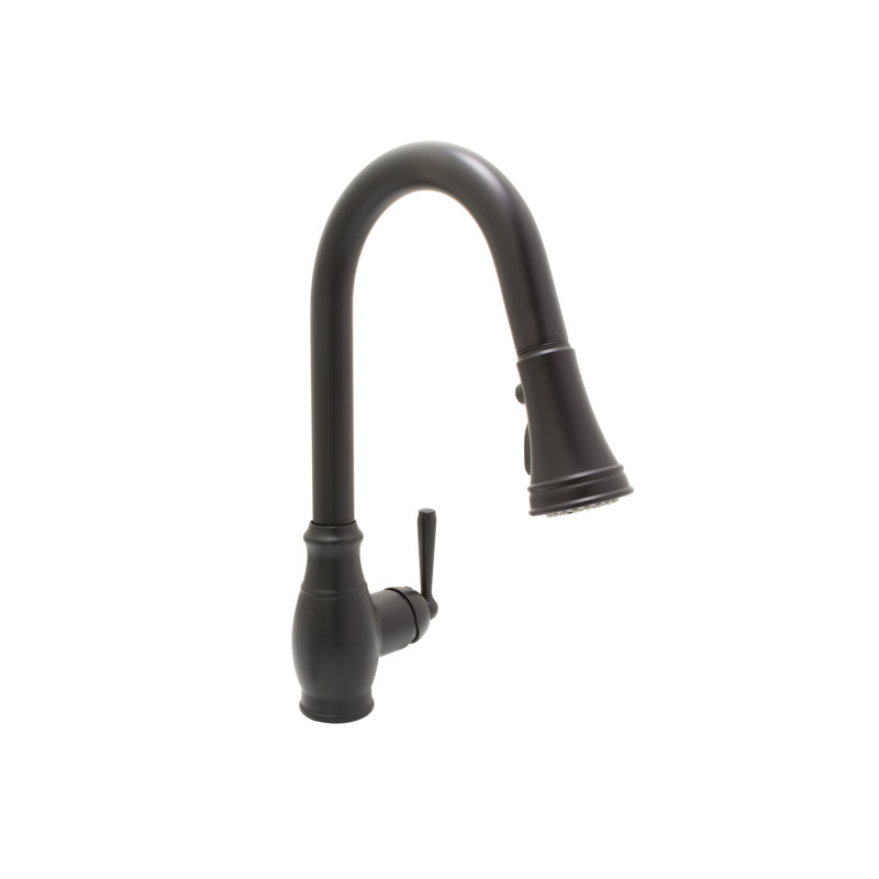 Robinet de cuisine rétractable à poignée simple