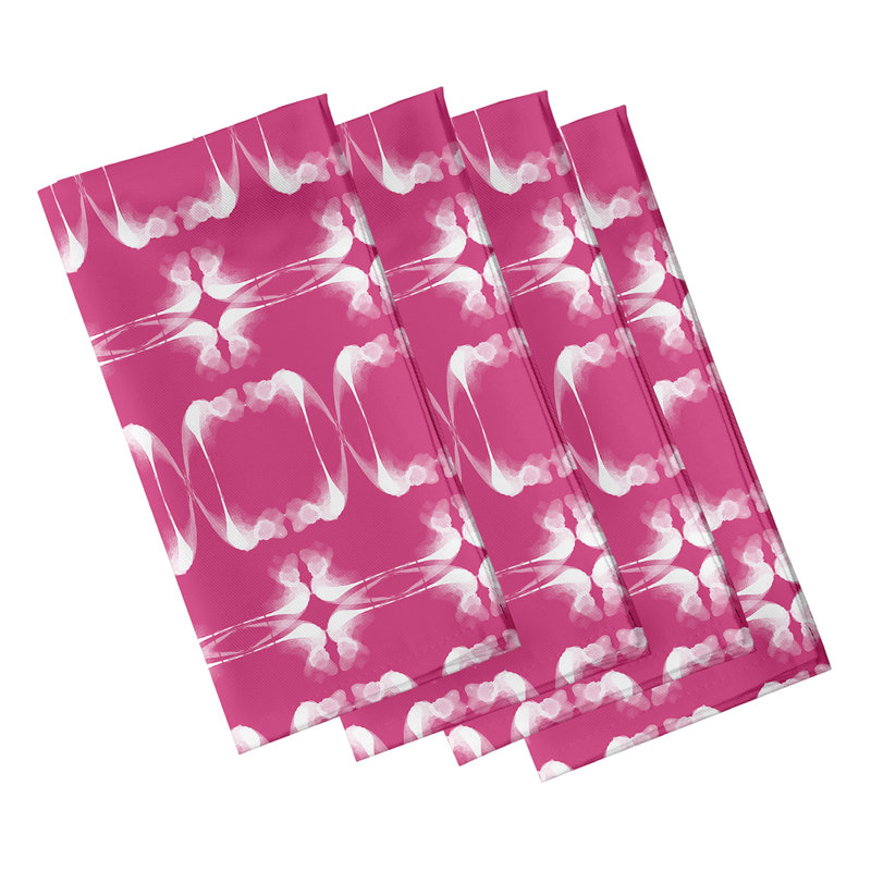 Ensemble de serviettes 4 pièces Synthia, Joues roses