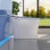 Smart Toilet with Quiet-Closed Heated Seat Sensor Auto, Foot Kick/Off-seat/Blackout/Remote Flush, Bidet Elongated Toilet with Tankless, Gentle Night light, Remote Control, Advanced