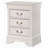Louis Phillipe Nightstand with 3 Drawers Bed Side Table  Nightstand Bedroom End Tables-166158856
