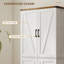 Armoire de rangement 72 po, blanc