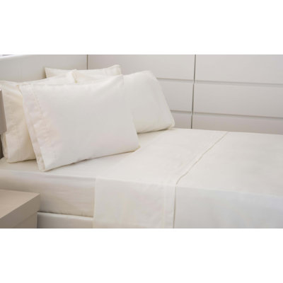 Plain Dye 1000 Thread Count 100% Cotton Flat Sheet