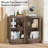 Modern 31" Wide Accent Cabinet, 2-Door Sideboard Buffet Cabinet With Adjustable Shelves, Freestanding Credenza Storage Cabinet For Living Room And Dining Room, Walnut-126068064