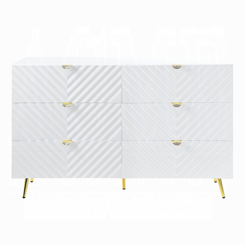 Commode Gaines, Blanc