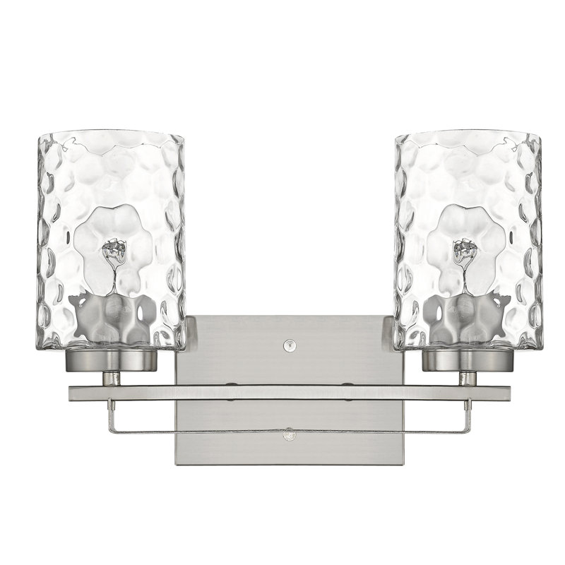 Livvy 2 - Light Dimmable Vanity Light, Satin Nickel