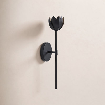 Dario 1-Light Dimmable LED Armed Sconce