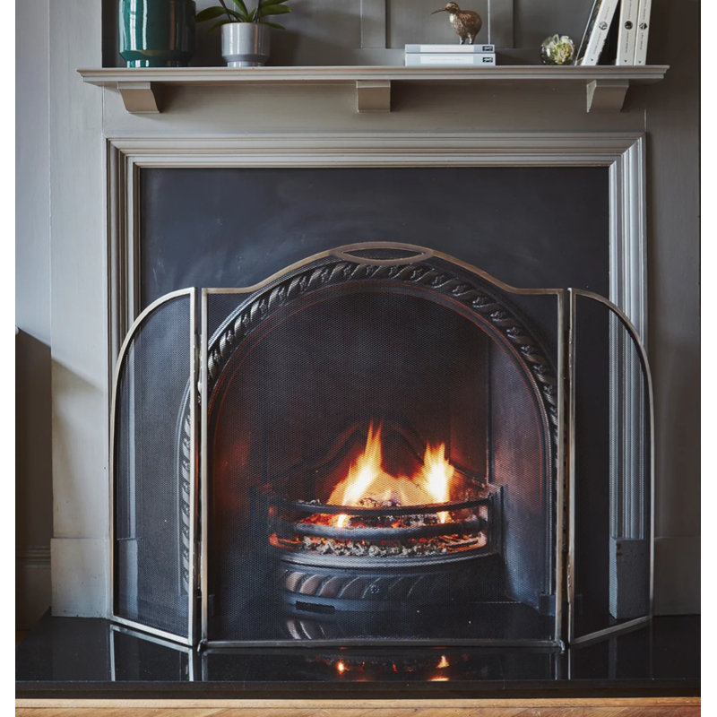 Iron Fireplace Screen