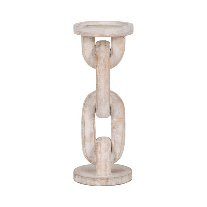 Porte-bougie colonne moderne pour décoration de table , H 11 po x l 4 po x P 4 po