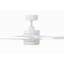 Ventilateur de plafond sur mesure intérieur / extérieur Odyn - moteur à courant continu blanc mat avec ensemble de lumières DEL-43413572