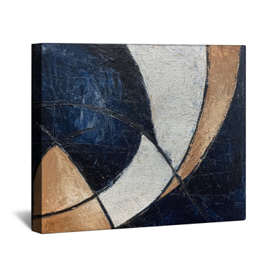 Toile abstraite abstraite sur toile tendue - art mural en plusieurs tailles