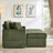 Comfortable Fluffy Corduroy Lazy Sofa, Storage Space For Big Loveseat, Super Soft Chaise Lounge With Double Ottomans And Table Board,Suitable For Chailiving-1143282112