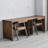 Dark-brown Rectangular Solid Wood desk-526131270