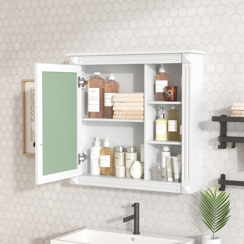 Armoire à pharmacie de salle de bain avec miroir