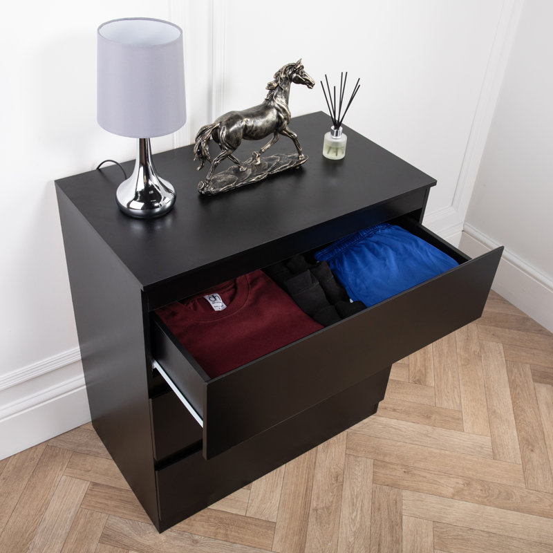 Ruocco 70 cm W Chest of 3 Drawers