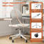 Blue Elephant Fabric Task Chair-767790036