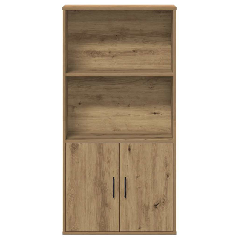 Bookcase 60X24x120 Cm Engineered Wood, Artisan Oak