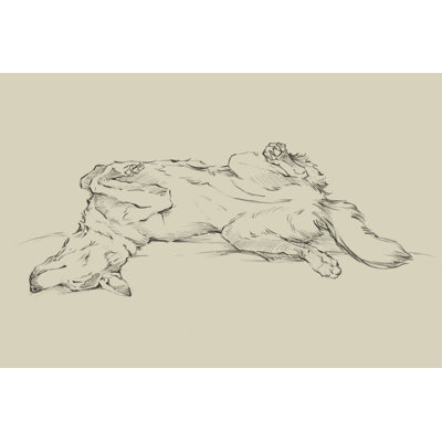 Dog Tired IV by Ethan Harper - Drawing