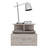 14" Wood One Drawer Floating Nightstand-1317137759