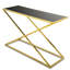 Eyre 120cm Glass Top Console Table