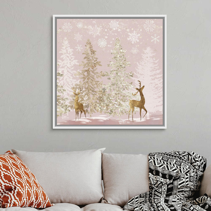 «Most Wonderful Time», reproduction d'art sur toile, H 38 po x l 38 po, Impression encadrée, Blanc