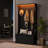 3-In-1 Hall Tree With LED Lights And Shoe Storage, Standing Coat Rack With Shoe Bench, Entryway Organizer With Five Hooks-1629958937