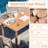 Keonda 27.5" Indonesia Teak Wood Dining Table