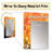 Fiery Fusion IV - Abstract Collages Large Wall Mirror, Modern Decorative Mirror, Printed Metal Art-1781874556