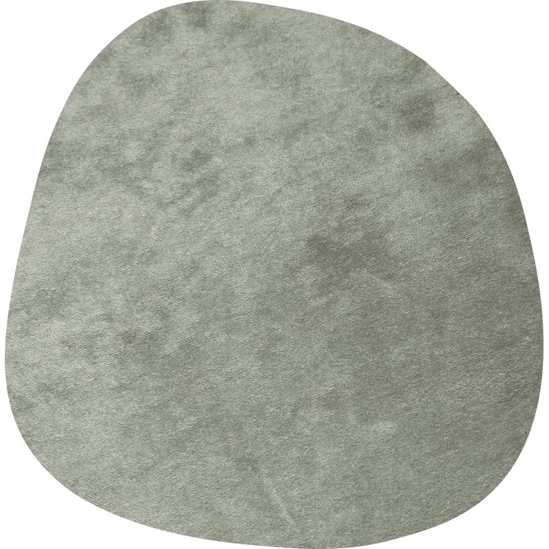 Bion Vinyl Machine Printed 136cm X 136cm Area Rug