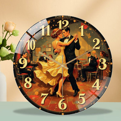 Horloge murale rétro 12 po