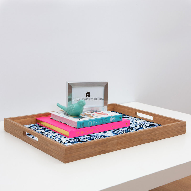 Plateau de repose-pieds/table basse symétrique Mckeehan