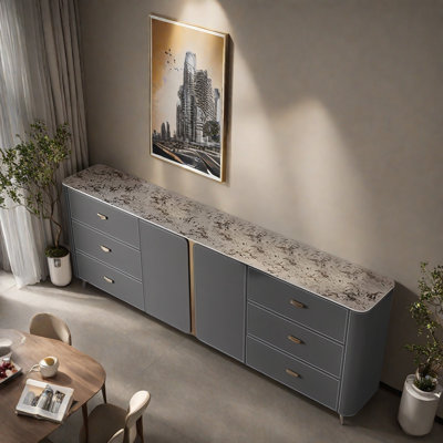 Italian Minimalist Luxury Sideboard