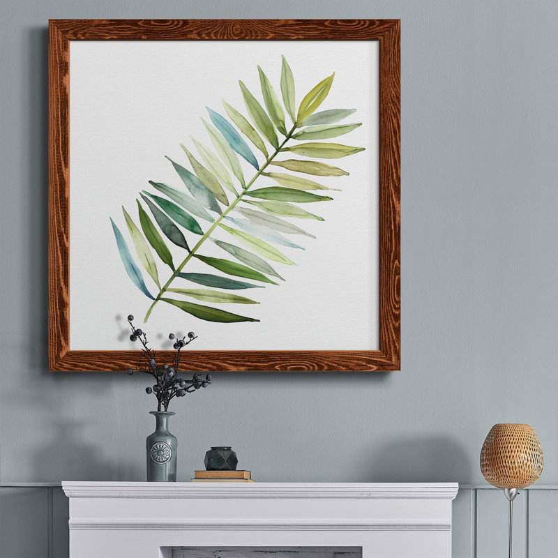 Paris Veranda - peinture sur toile encadrée, Érable encadré, H 27,5 po x l 27,5 po x P 1,5 po