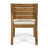 Outdoor 6-Seater Acacia Wood Expandable Dining Set With Cushions,Sandblasted Natural And Beige