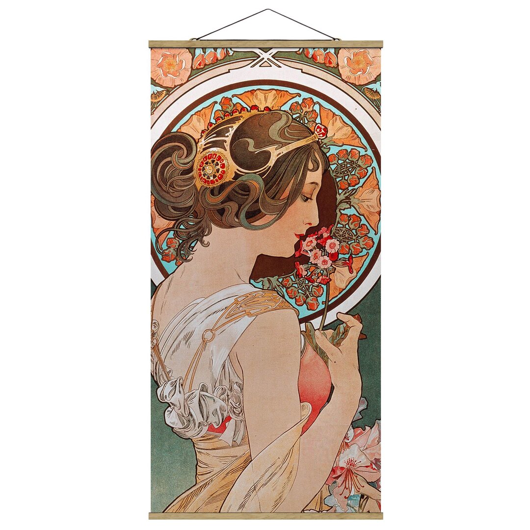 Grafikdruck Cowslip von Alfons Mucha