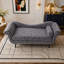 Chaise longue à accoudoirs à volutes Classic-130154160