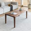 Table basse rectangulaire en bois massif noisette-821579745