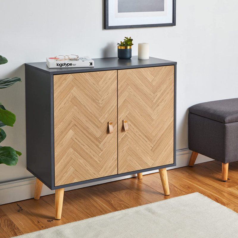 Herringbone 80cm Sideboard
