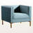 Kova Velvet Armchair-1535616996