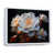 White Floater Framed
