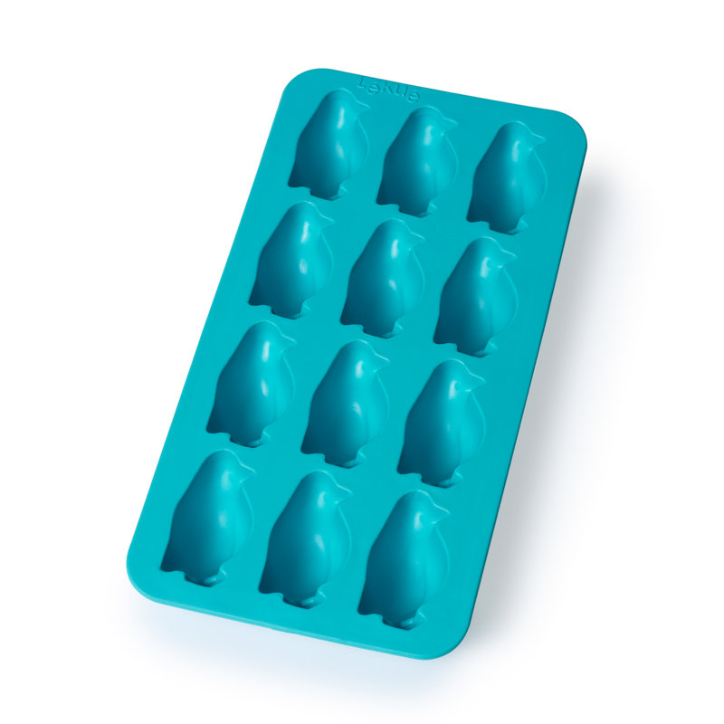 Lékué Penguin Ice Cube Tray With Lid