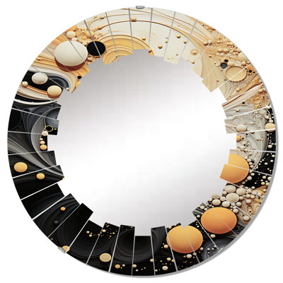 Drover - Miroir mural moderne rond