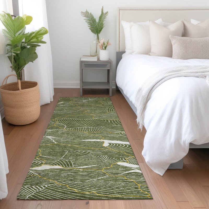  Machine Washable Indoor/Outdoor Chayden ACN1048 Rug, Runner 2'3" x 7'6"