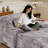 66” Oversized Upholstered Chaise Lounge, Compression Sofa Bed with Lumbar Pillow-118230824