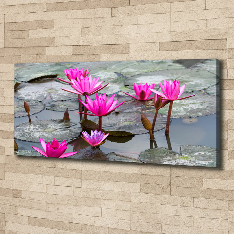 Lotus Flower - Wrapped Canvas Print