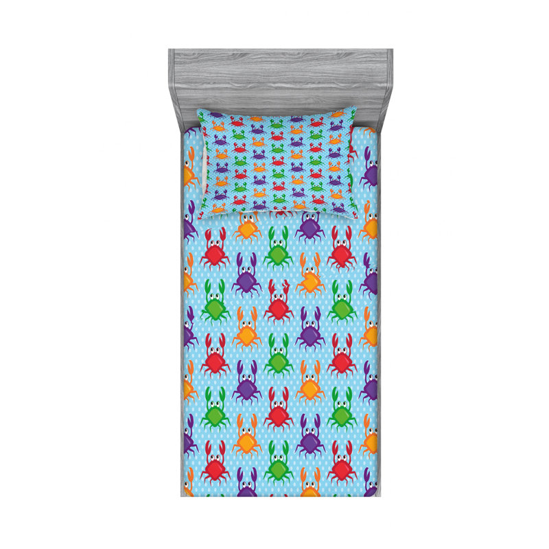 Microfiber Sheet Set, Twin XL Sheet Set with Fitted Sheet