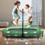 Trampoline ovale pliable de 4,7 pi avec guidon-110912393