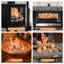 3'' Round Ceramic Fire Pit Accessory